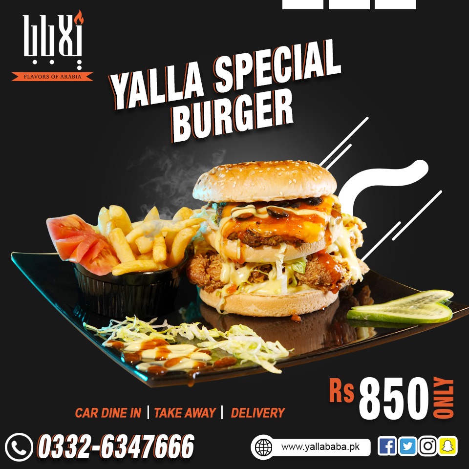 Yalla Special Burger